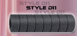 D11 Style tubing is availalbe in epdm or npvcand has a ground (buffed) skin surface with straight cut ends along with notches to provide a better grip. 
