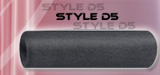 D5 Style tubing is available in epdm or npvc and has a ground (buffed) skin surface with a straight end cut on one side and a rsdius end cut on the other. 